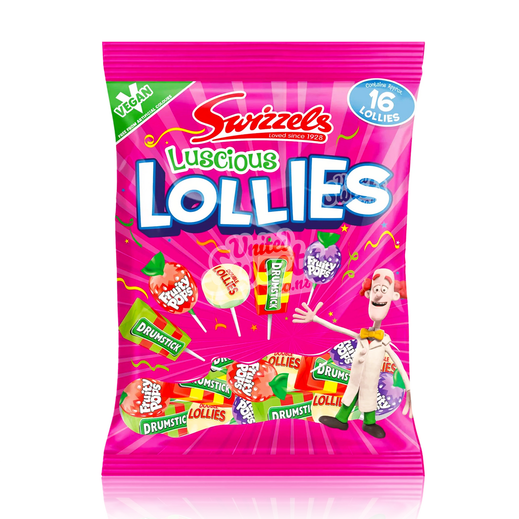 Swizzels Luscious Lollies 176g (UK Made)