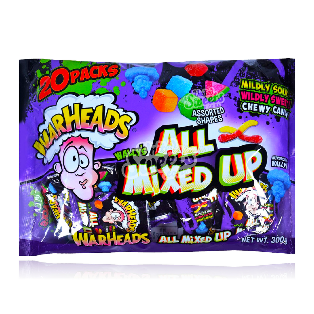 Warheads All Mixed Up 20 Pack 300g