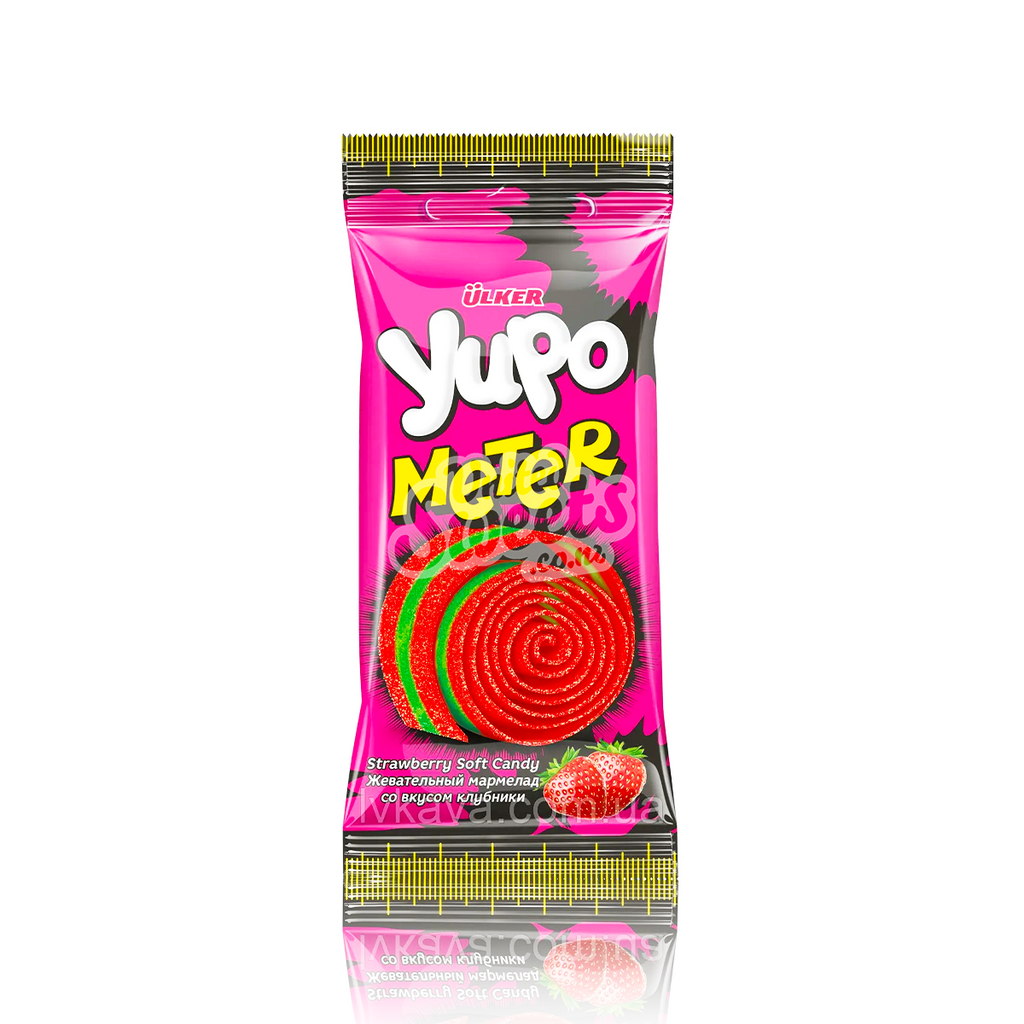 Yupo Meter Strawberry Flavour Soft Candy 50g