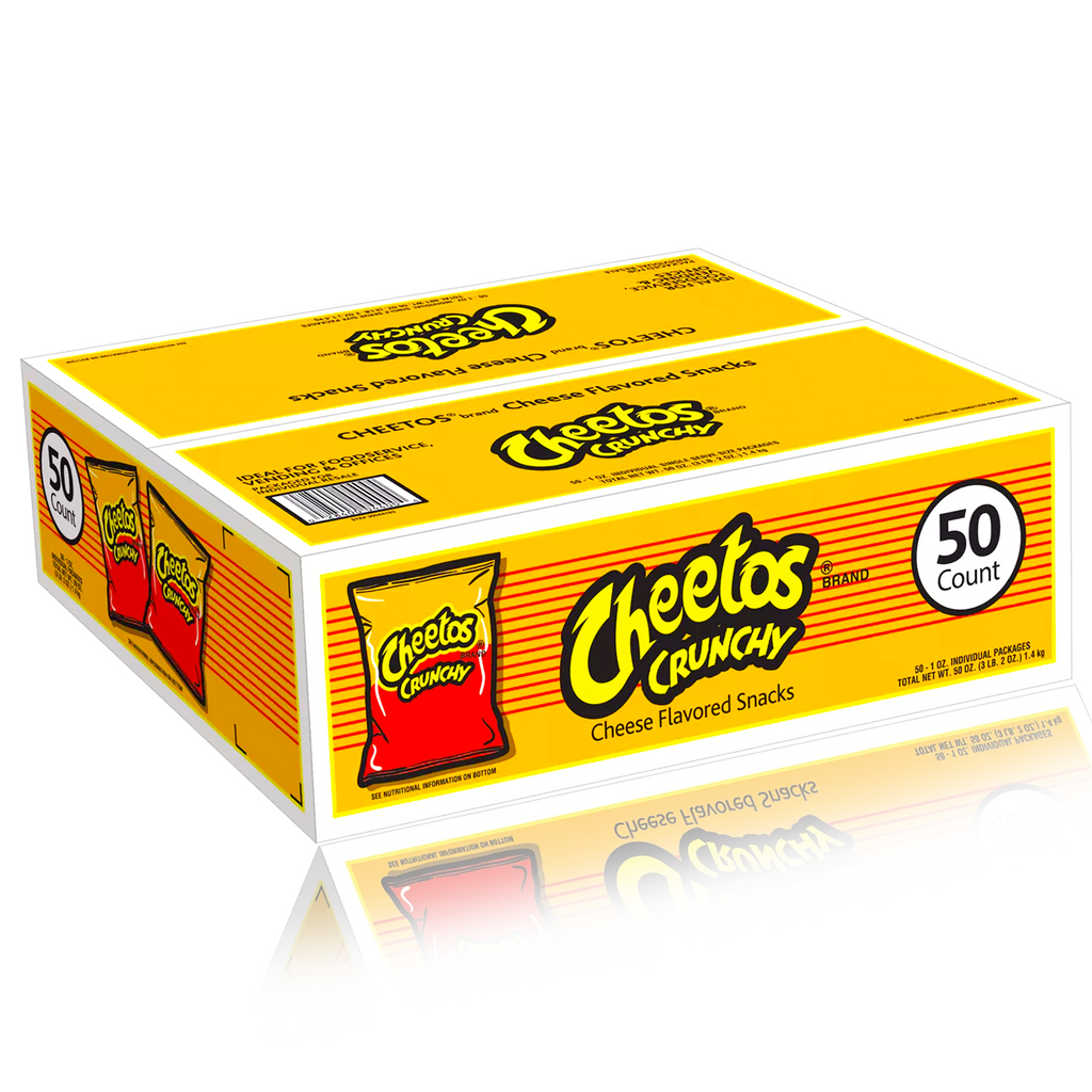 American Cheetos Crunchy 28g 50 Pack Box BB 31/1/23