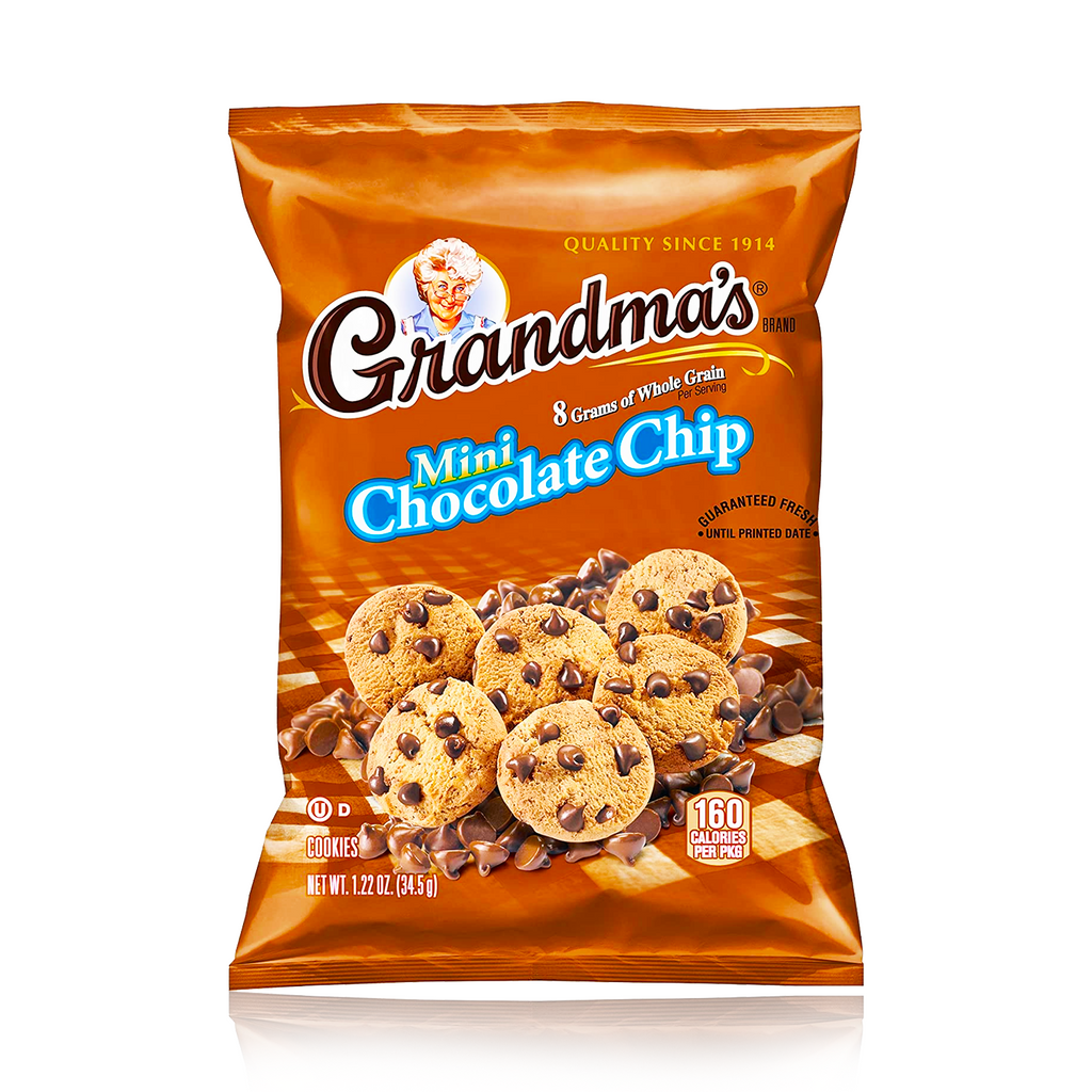 Grandma's Mini Chocolate Chip Cookies 34g