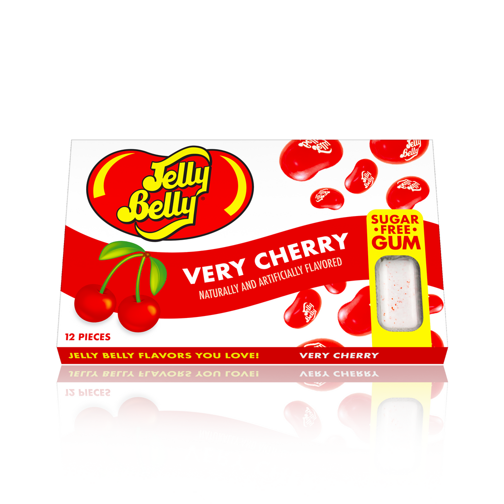 Jelly Belly Gum Very Cherry 12 Pieces