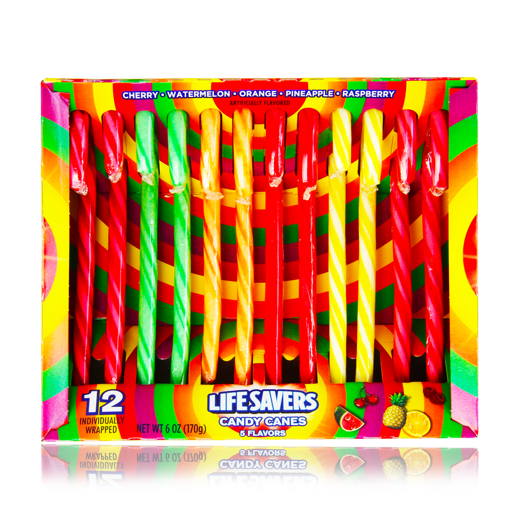 Lifesavers Candy Canes 12 Pack 150g