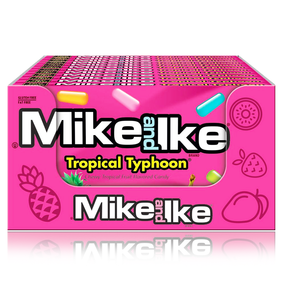 Mike & Ike Tropical Typhoon Theatre Box 12 Pack Box