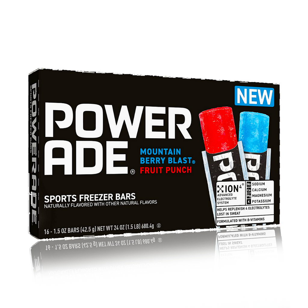 Powerade Freezer Bars 16 Count 680g