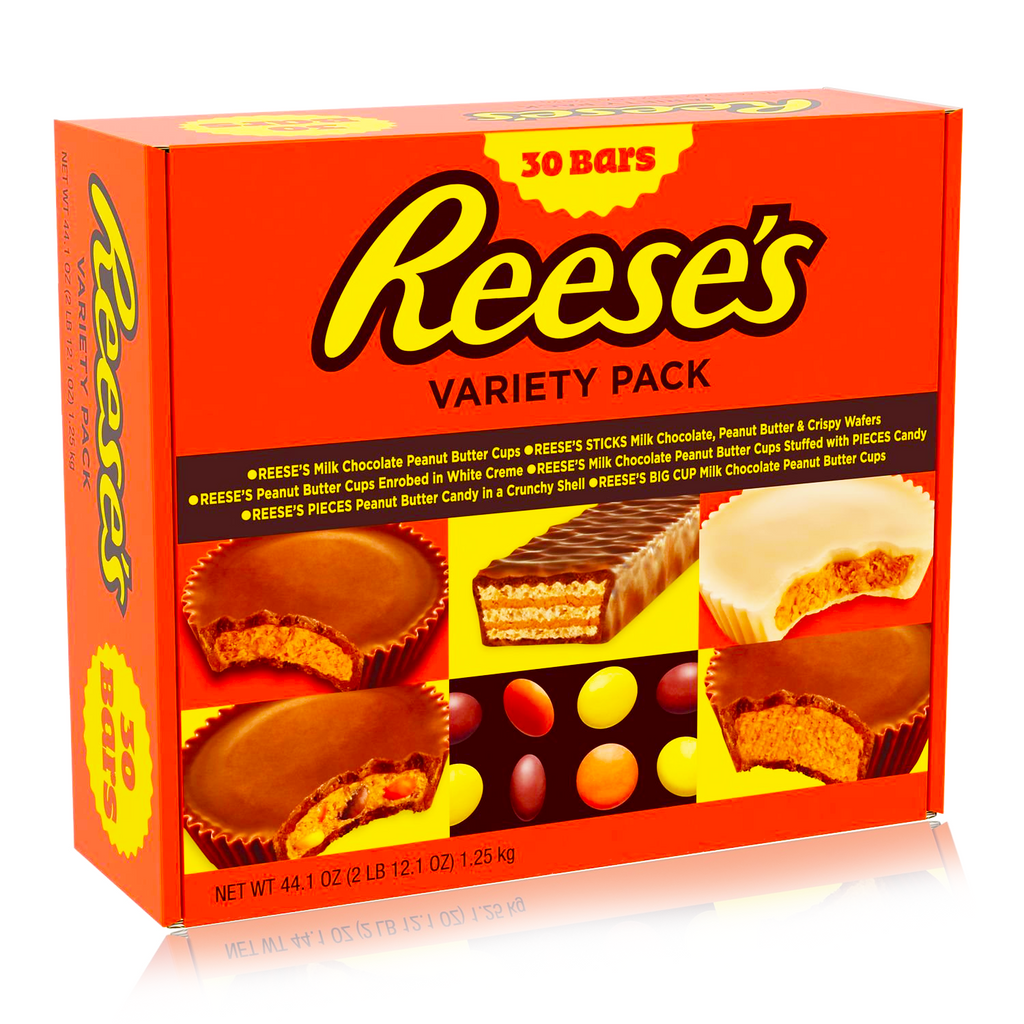 Reese's Variety Pack 30 Bars Large 1.25kg