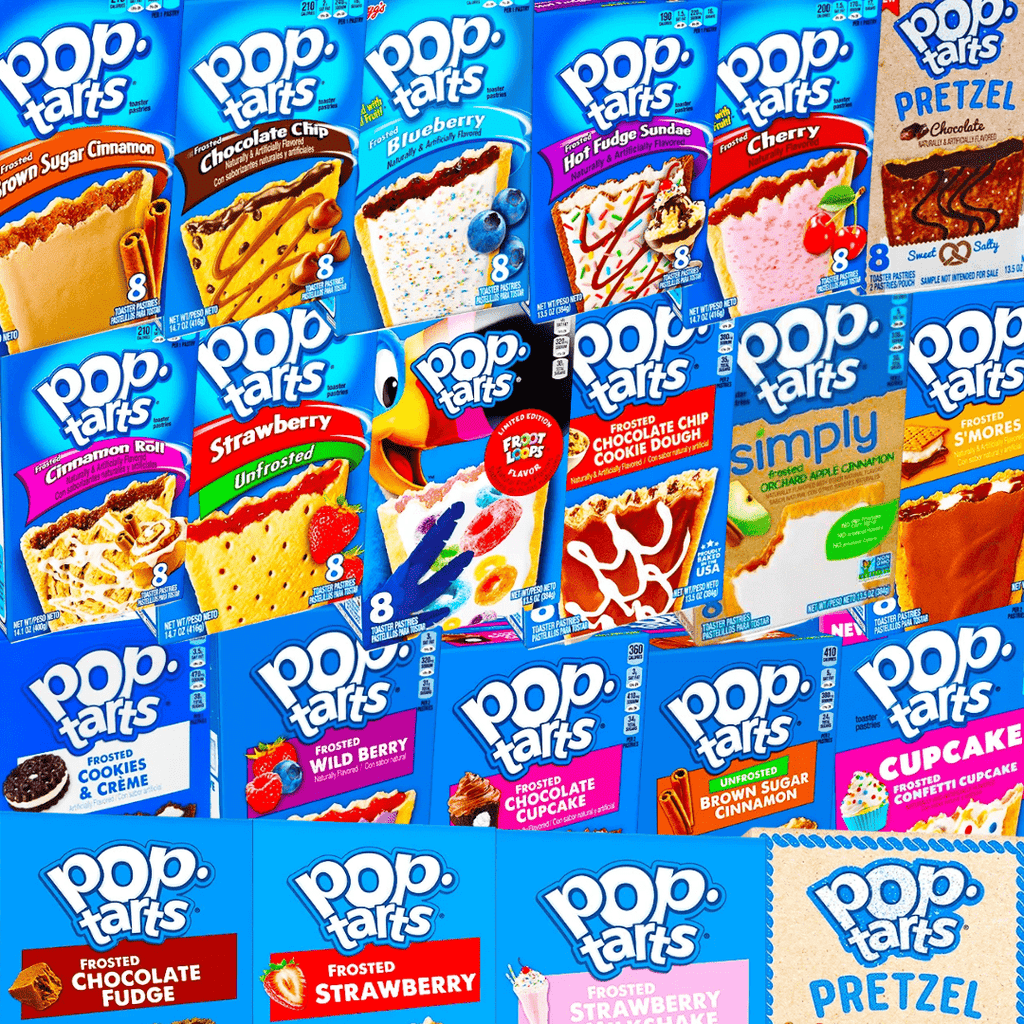 Poptarts 8 Pack Flavours - Dated