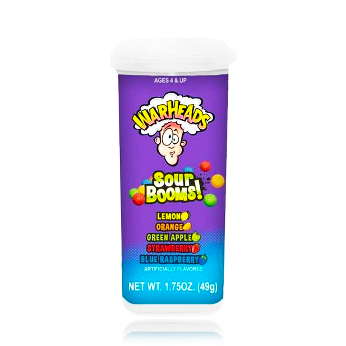 Warheads Sour Booms 49g – United Sweets