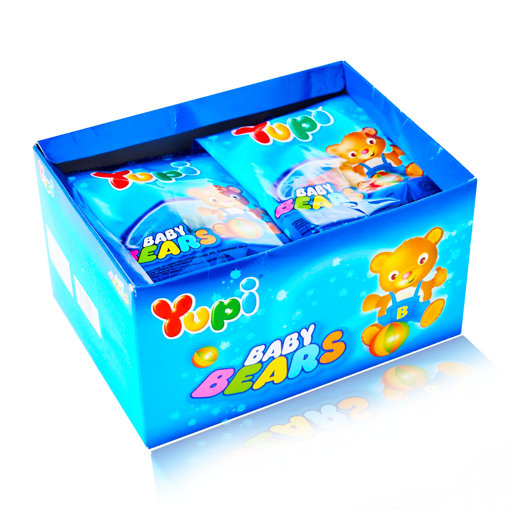 Yupi Gummi Baby Bears 12 x 40g Box - Dated